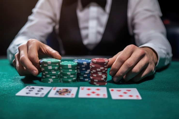 Studio roulette live casino dengan statistik historis di situs desktop